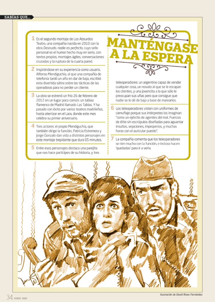 Sabías que... Manténgase a la espera. Prográmate.