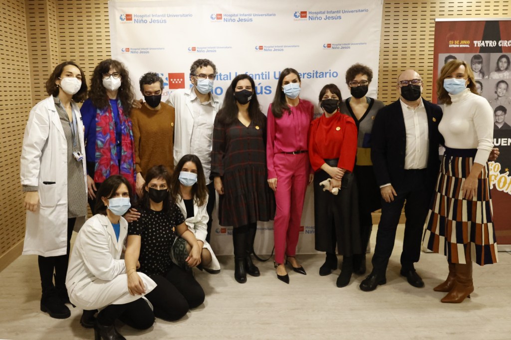 S.M. LA REINA DOÑA LETIZIA VISITA YO&nbsp;CUENTO