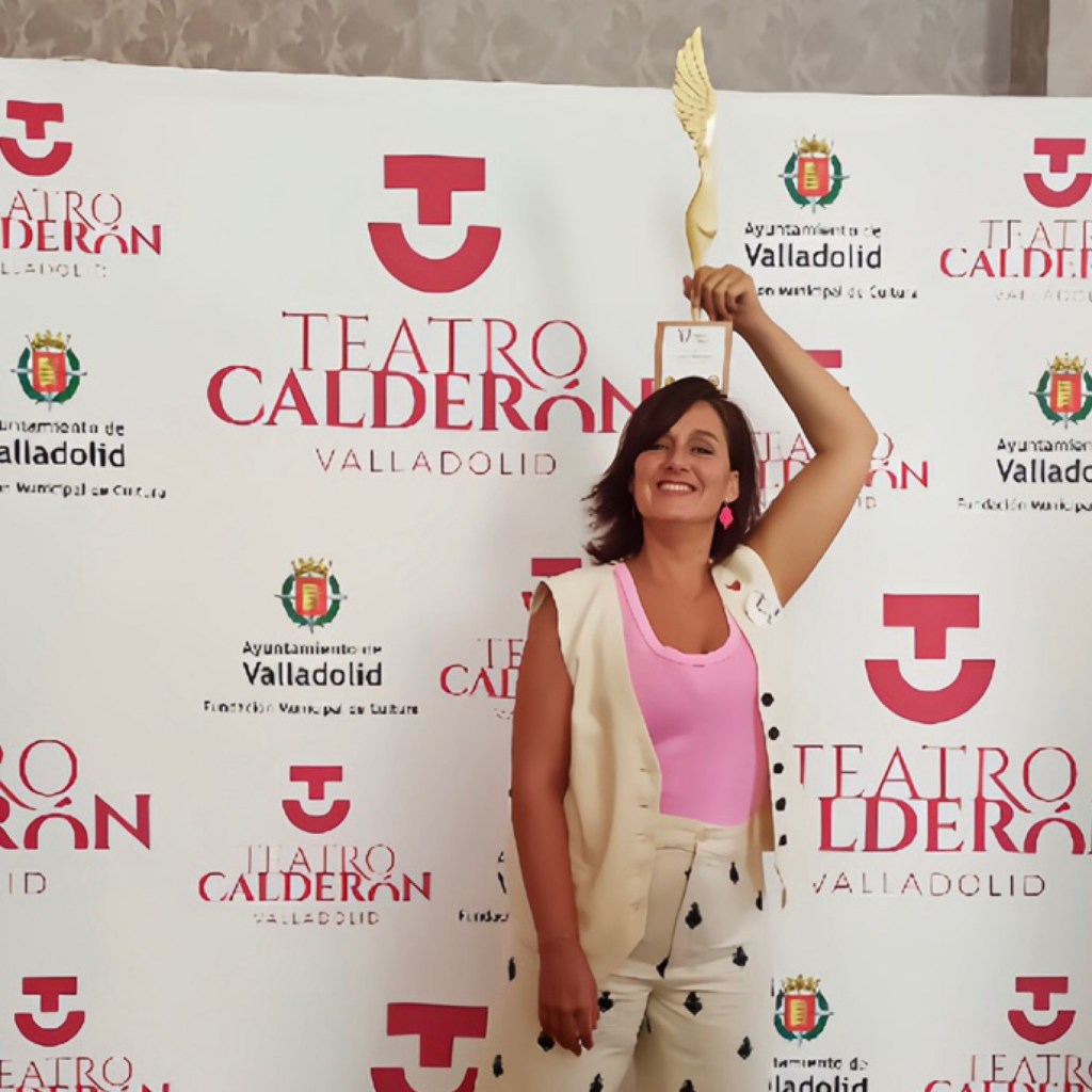 PATRICIA ESTREMERA, MEJOR ACTRIZ. GALA DE PREMIOS TEATRO&nbsp;CALDERÓN